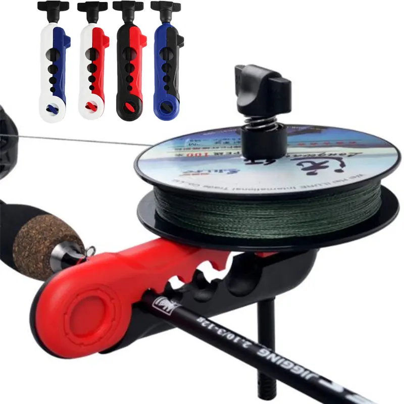 Fishing Tools Portable Fishing Line Winder Reel Line Spooler Machine Spinning & Baitcasting Reel Spooling Fishing Equipment