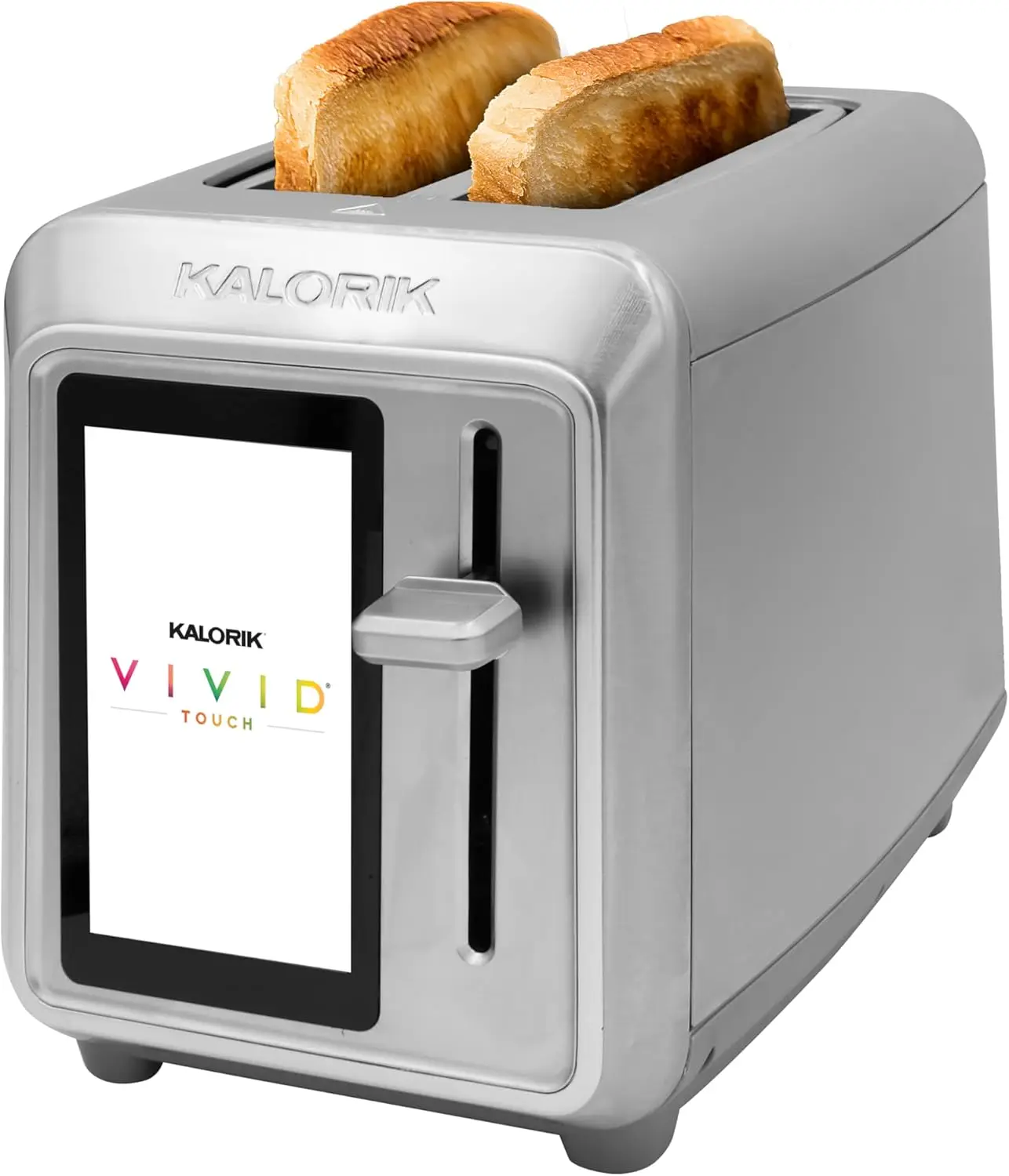 VIVID TOUCH Series 2-Slice with Large High-Resolution Touchscreen and Customizable Cooking Presets by Bread Type, Features Wide