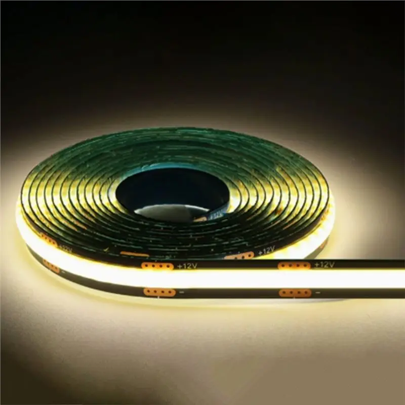 US Plug Smart Penetrable Wood COB LED Strip Touch Sensor Light Black PCB Embedded Cabinet TV Wall Backlight Parallel Lights-B61B