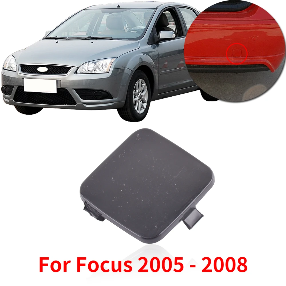 CAPQX For Focus 2005 2006 2007 2008 front Rear Bumper Tow Hook Cover Plastic Trailer Housing cap