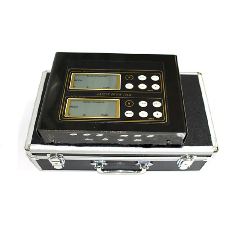 WTH-208-A Podwójna Spa Detoksująca do Stóp Jonowa Spa Detoksująca do Stóp Wysokiej Jakości z Paskiem Dalekiej Podczerwieni Pielęgnacja Zdrowia Oczyszczanie Jonowe Komórek