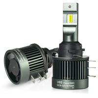 Altra Powerful 80W 8000LM LED H15 Headlight Bulbs with DRL Daytime Running Lights 6000K for Car Lights