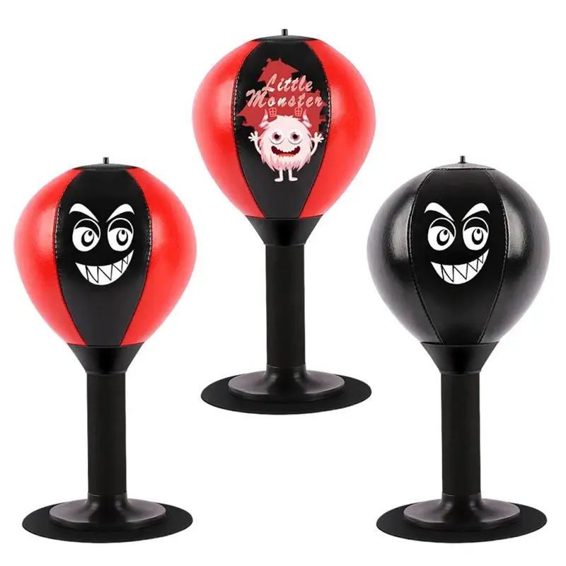 Desktop Punching Bag Table Boxing Punch Ball with Strong Suction Cup Kids Adults Stress Relief Toys For Thai Sports Equipment