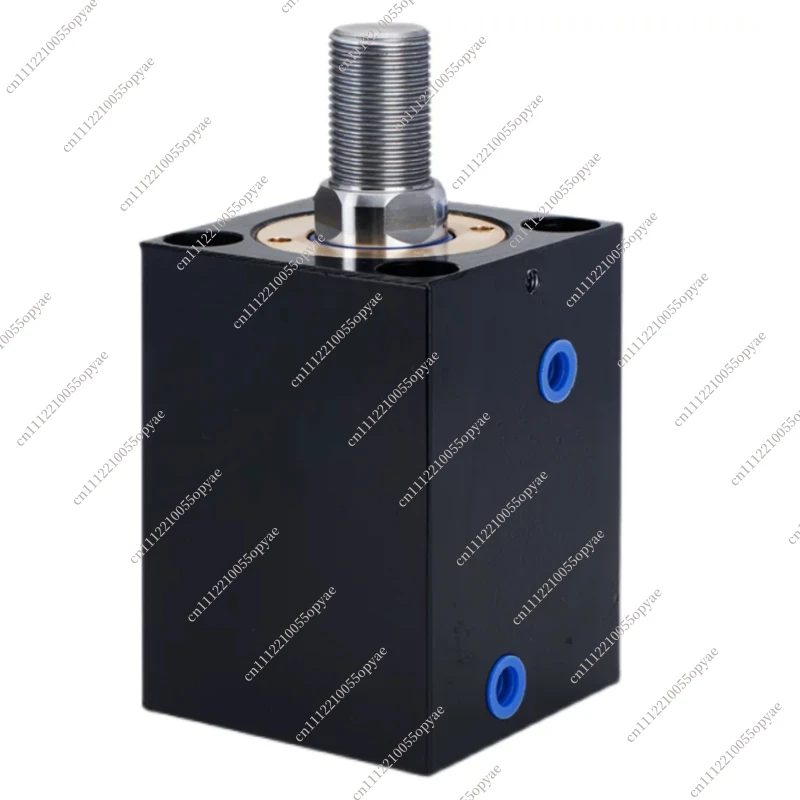 

16MPa 500kg Mini Hydraulic Cylinder CX-SD20X10-100, Compact Square Oil Cylinder for Mould Clamping, Thin Type Port M10