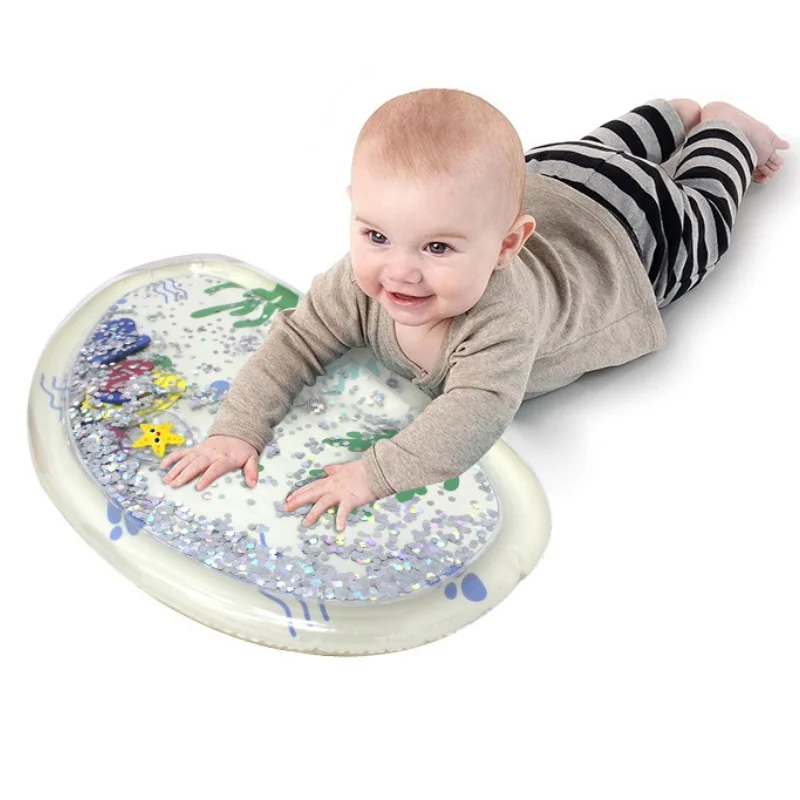 

Летний надувной водный коврик для младенцев, коврик с подушкой, детский коврик со льдом, игрушка для раннего образования, детская игрушка для водных игр