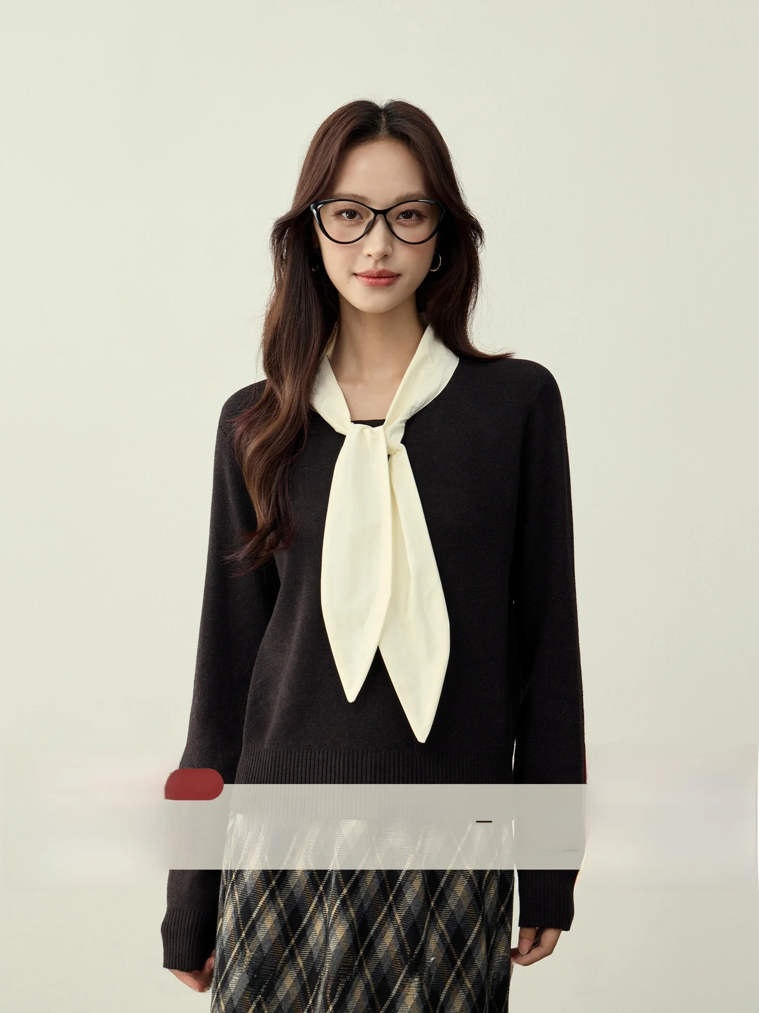 

Rise of the Small Design Knitted Woolen Long Sve Women's Inner Wear Base irt Korean Sle Autumn Winter Warm Knitwear