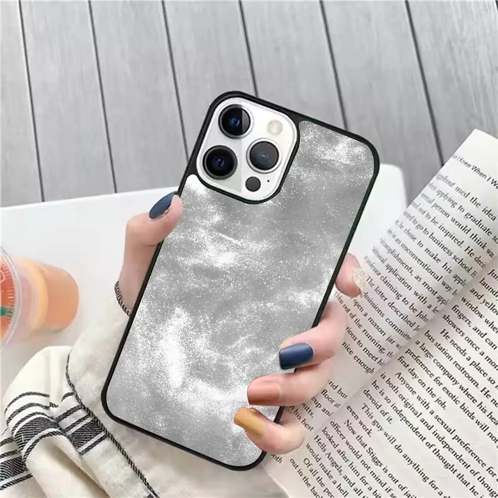 

1pc INS KOREAN Sparkling Scales Hazy Beauty Phone Case Strong Magnetic For IPhone 16 15 14 13 Pro Max 11 12 Mini