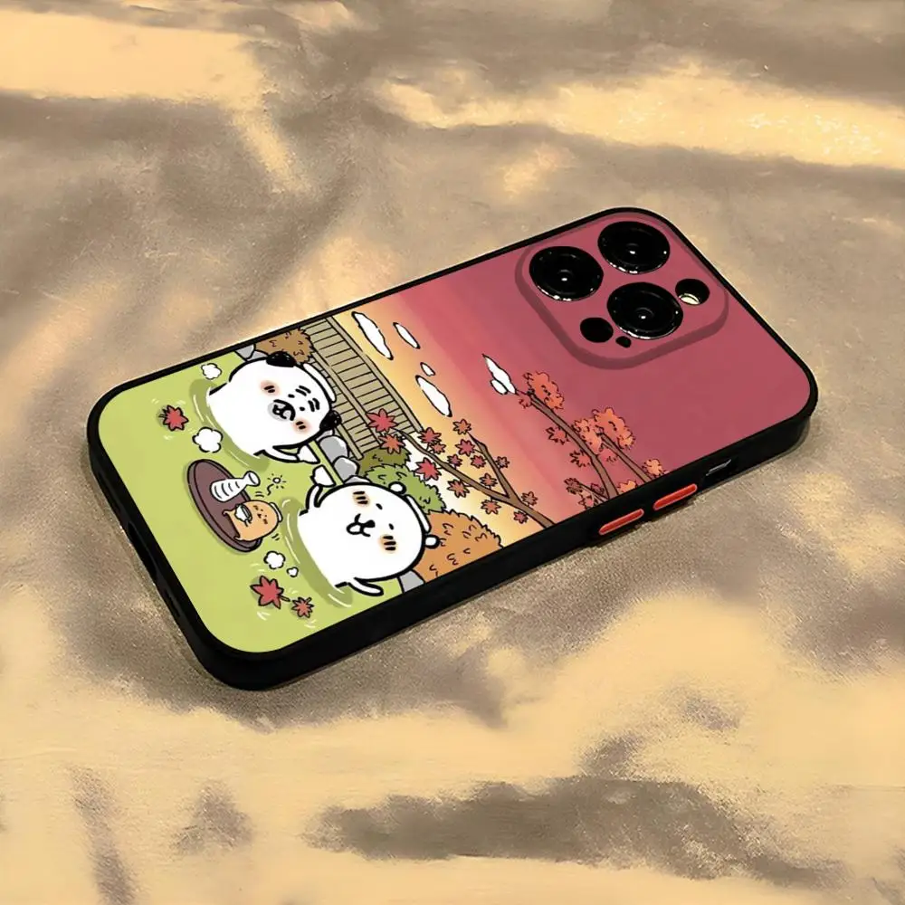 Japan Cute J-Joke B-Bear Phone Case for iPhone 13 14 15ProMax 11 12 Pro Max Mini 8 7 Plus SE2020 XS Max X XR Matte Black Cover