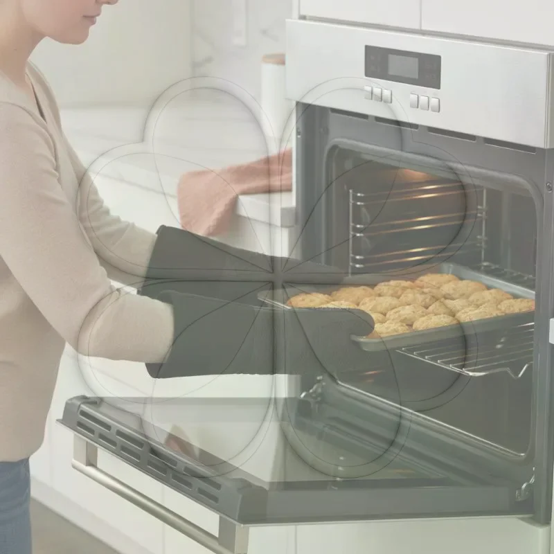 قفازات فرن سيليكون طويلة من ال - مراجعة Microwave Oven وسعره