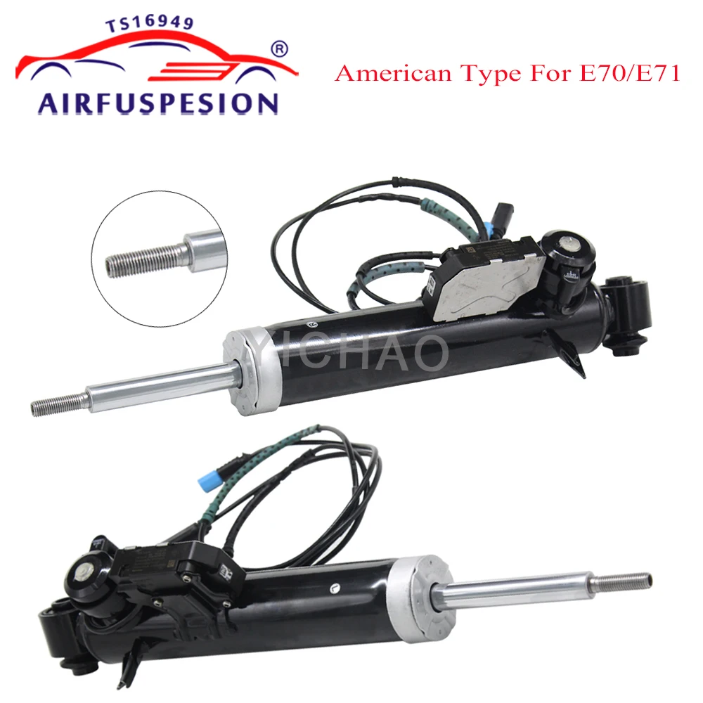 Pair Rear Left + Right Suspension Shock Absorber Core For BMW X5M E70 X6M E71 (Amercian Type) 37126788765 37126788766