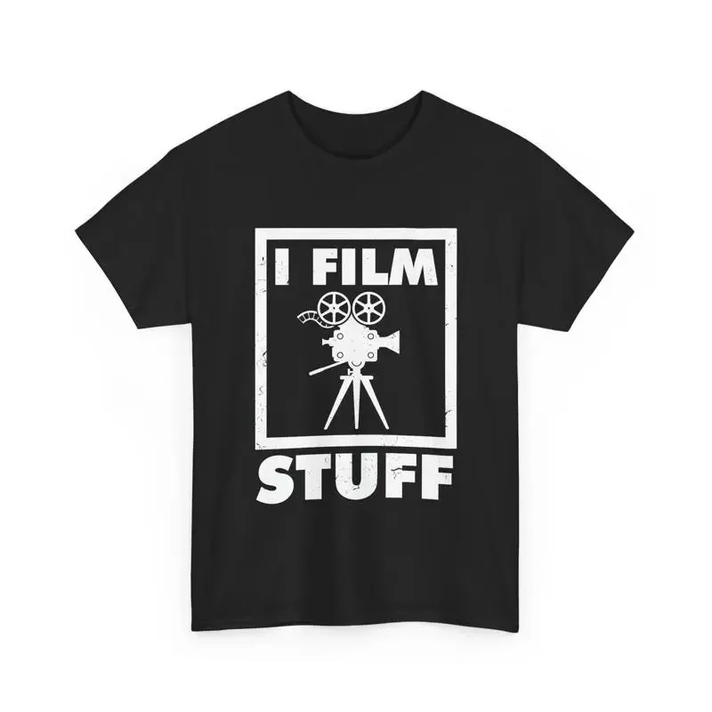 Vintage Camera T Shirt Filmmaker Movie Director Operator