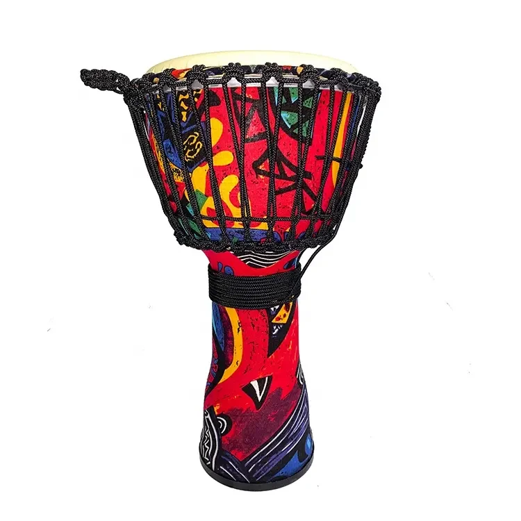 Handmade Africano Drum Djembe Drum, vendas diretas da fábrica, alta qualidade, baixo preço, 8 ", 10", 12"