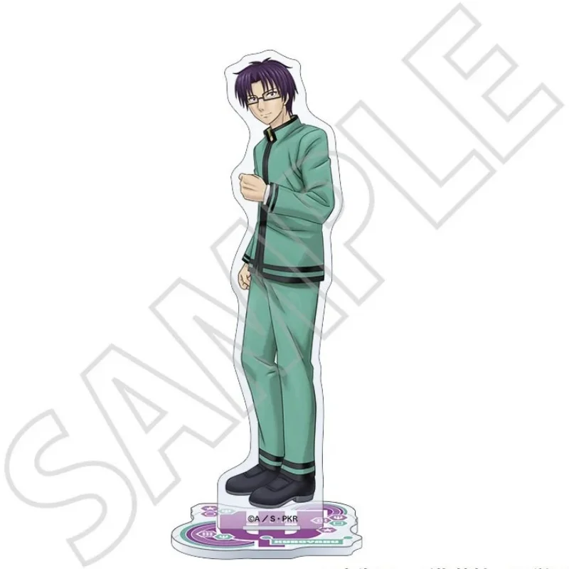 Display - Anime The Disastrous Life Of Saiki K New Arrival 15cm Acrylic Figure Stand Model Kusuo Riki Shun Fans Gifts Keychain