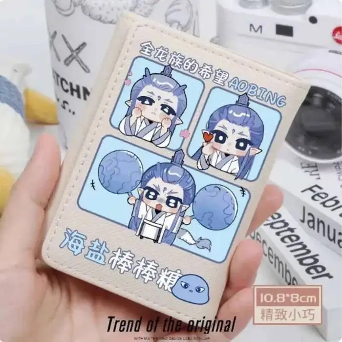 

Китайский модный кошелек Aobing из искусственной кожи, кошелек для карт, засов для монет, сумка для денег, подарок для косплея B2194, аниме