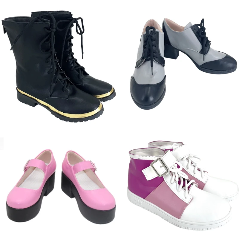 

New NIJISANJI Speciale sakayori sama Nanase Suzuna Nagisa Trout suzup Saotome Berry Boots Cosplay Shoes Custom-made