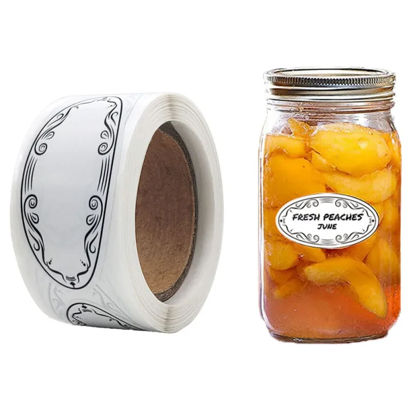 150Pcs/Roll Beverages Fruits Vegetables Fridge&Freezer Storage Organizer Stickers Food Safe Date Catalog 1*2.25inch for Kitchen