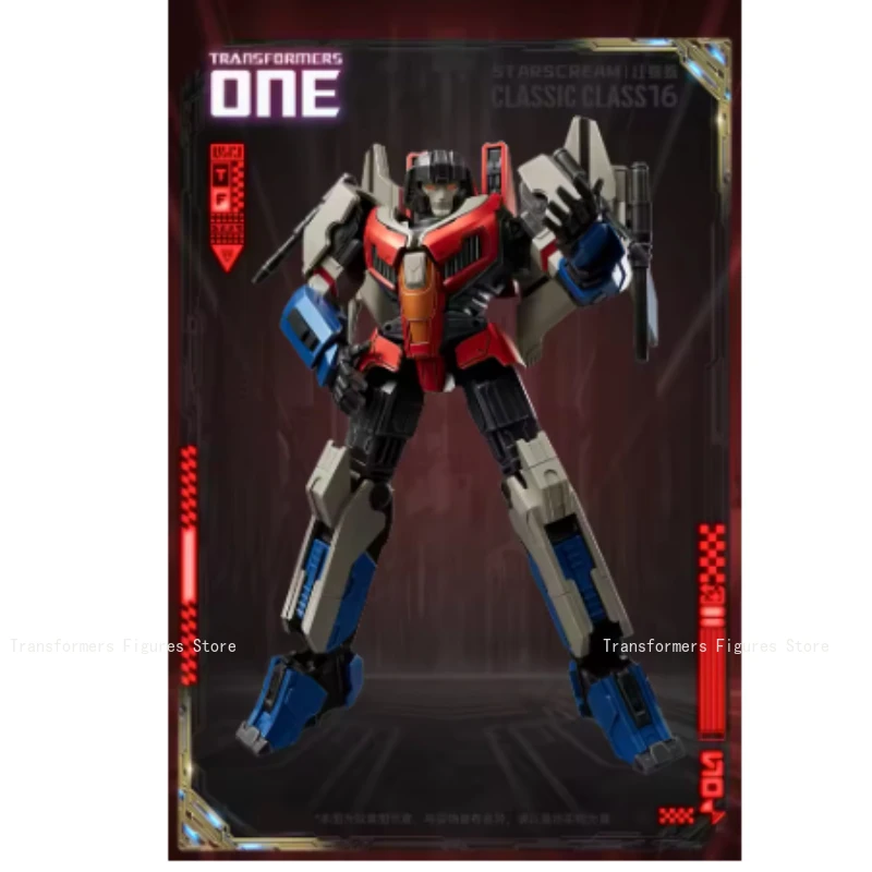 재고 있음 Transformer Bruco Transformer Origins Beyond Edition Starscream 로봇 모델 장난감 피규어 애니메이션 프로토타입 장식품