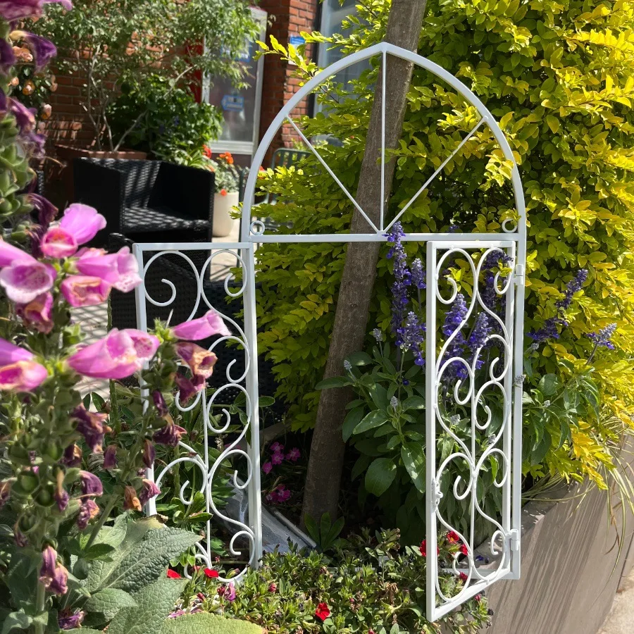 ins wall hanging parts real window terrace dining living room wall decoration partition garden decoration background wall wrough