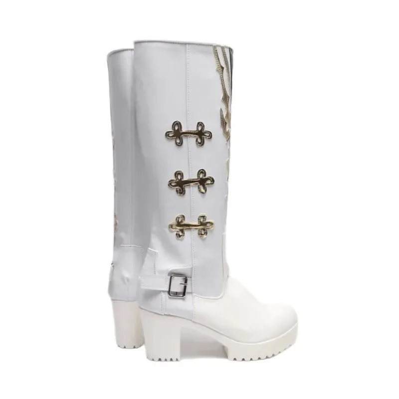 

2025 aaa Anime Love and Deepspace Xavier Lumiere Veiled Guardian Shoes Cosplay Boots Game Halloween Carnival Play Role Costume P