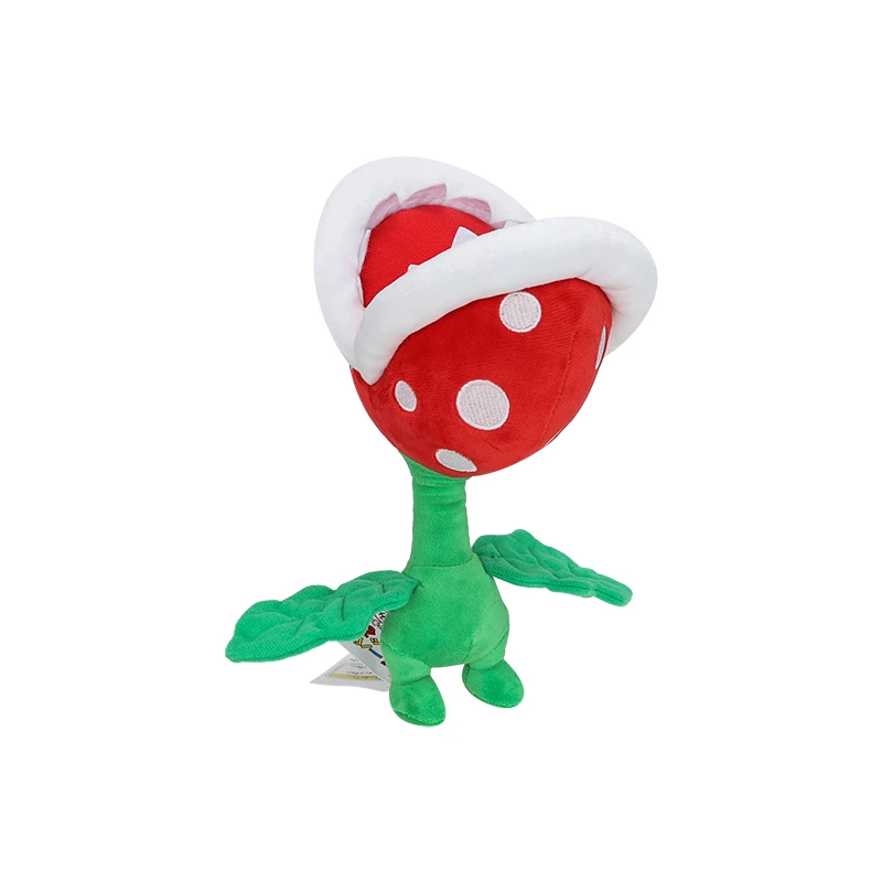 슈퍼 마리오 브라더스 트로틴 피라냐 플랜츠 10인치 봉제인형, 스위치 게임 3D 월드 오디세이 메이커 트로틴 플러시 장난감 테디