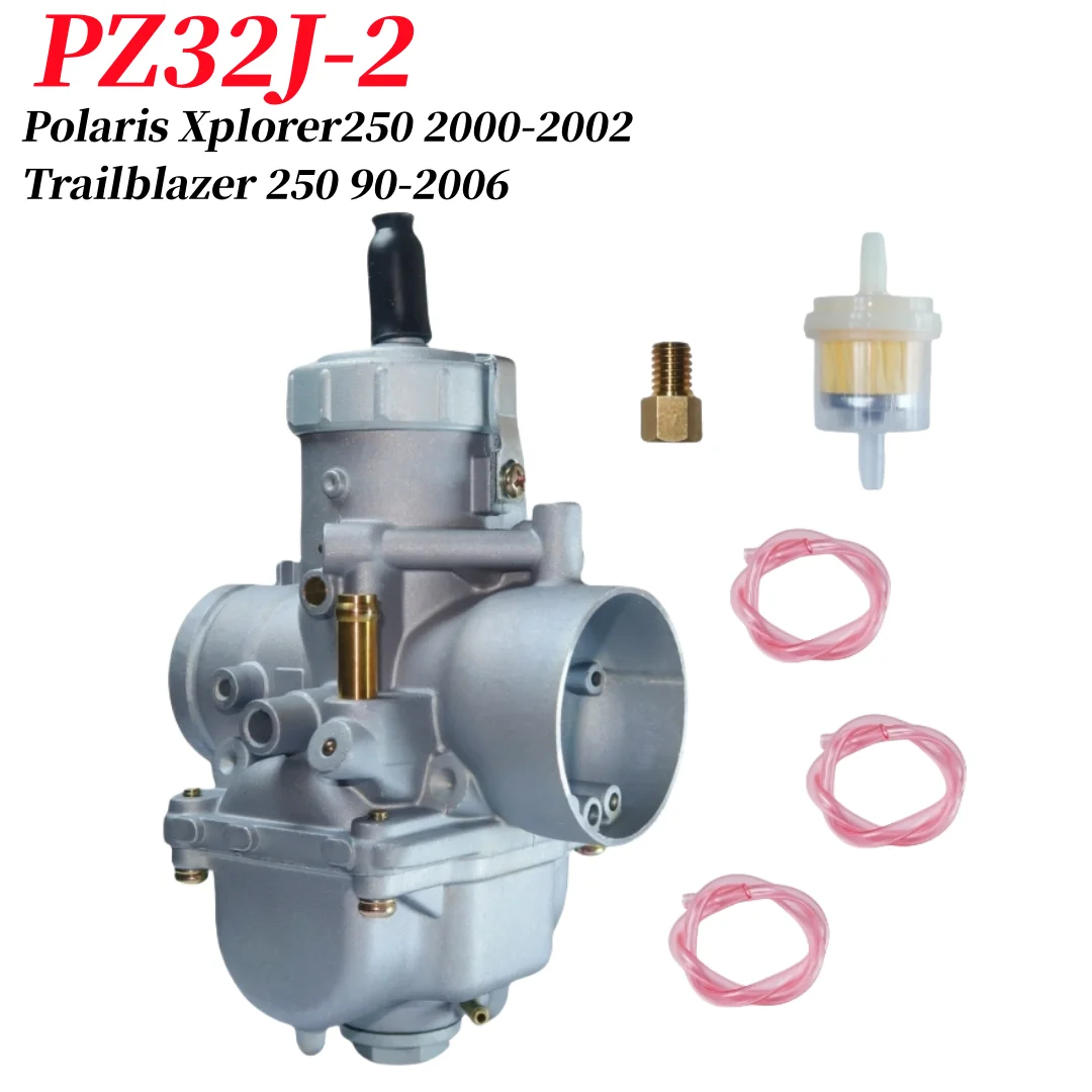 

Carburetor pz32j-2 is suitable for Polaris xplorer250 2000-2002 pioneer 250 90-2006