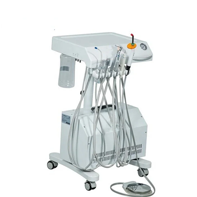 Portable Suction Unit GU-P302 Portable Dental Unit Veterinary Use With Silent Oil Free Air Compressor