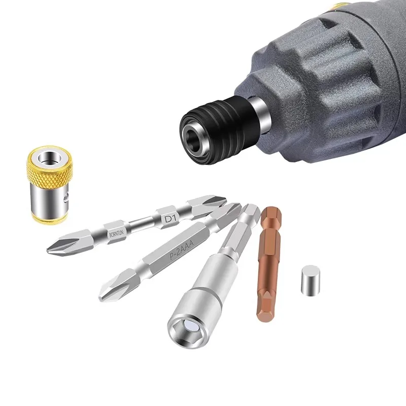 Bodun 9H Dual-Hammer Pneumatic Screwdriver, Air-Powered Screwdriver, Reversible Screwdriver Bd-1228
