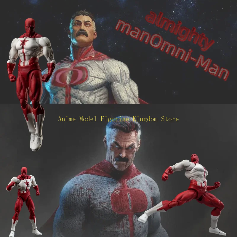 

ZOOMRIG ZR-001 1/12 Action Figure My Alien Dad Almighty Man Animation Character Model Action Figure Toy Collection
