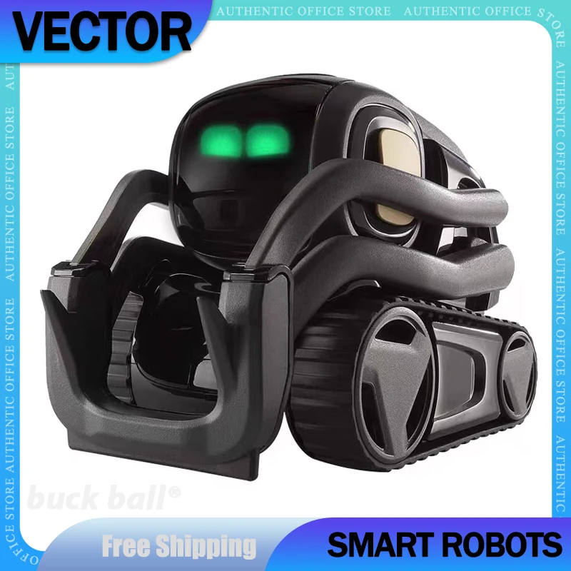 

VECTOR2.0 Smart Robot Electronic Pet AI Robot Sequence Emotional Machine Weather Alarm Clock 1080P Robots Compatible Home Gift