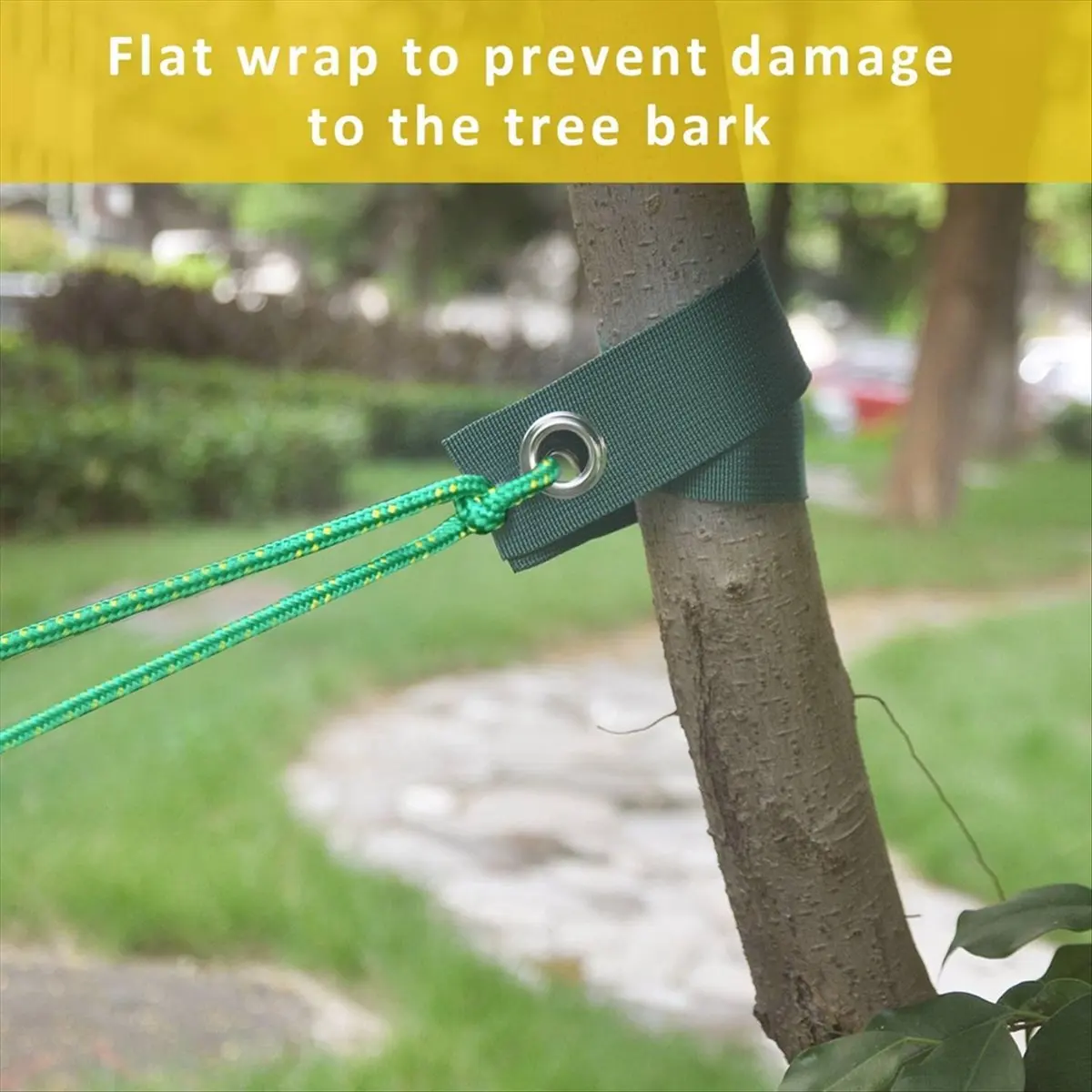 HITL Tree Stake Kit, Heavy Duty Spiral Tree Stakes and Supports for Leaning Trees and Young Trees Straightening Black