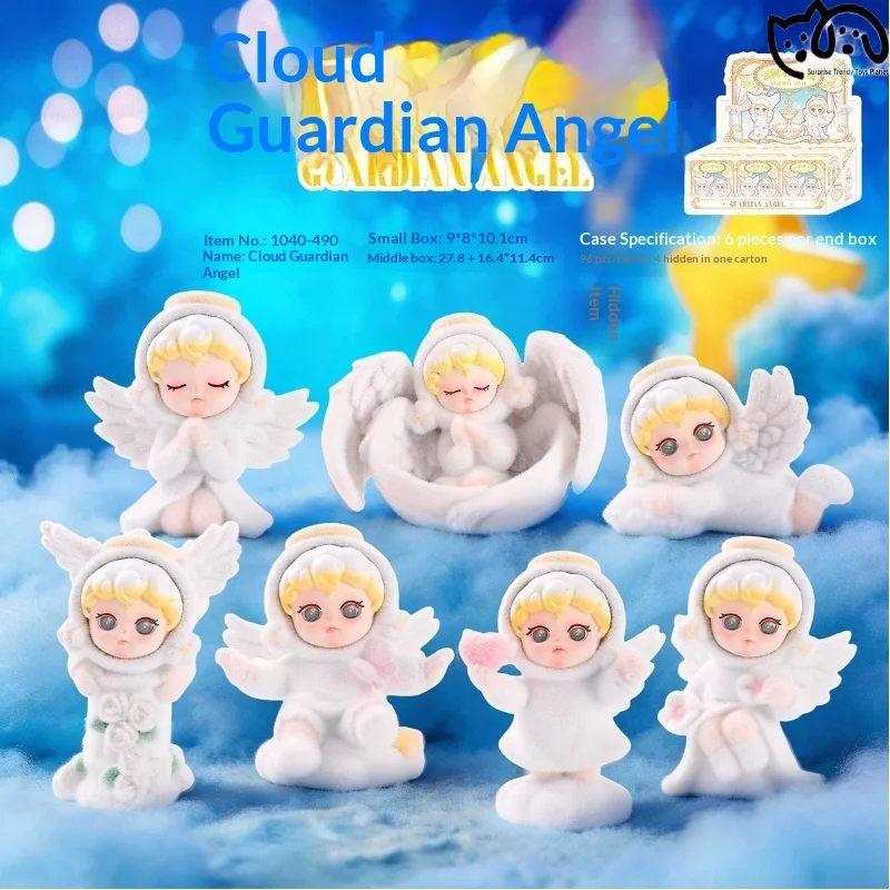 

Yunjian Guardian Angel Blind Box Resin Collectible Figurine Cute Healing Desktop Ornament Home Decor Designer Toy Wholesale