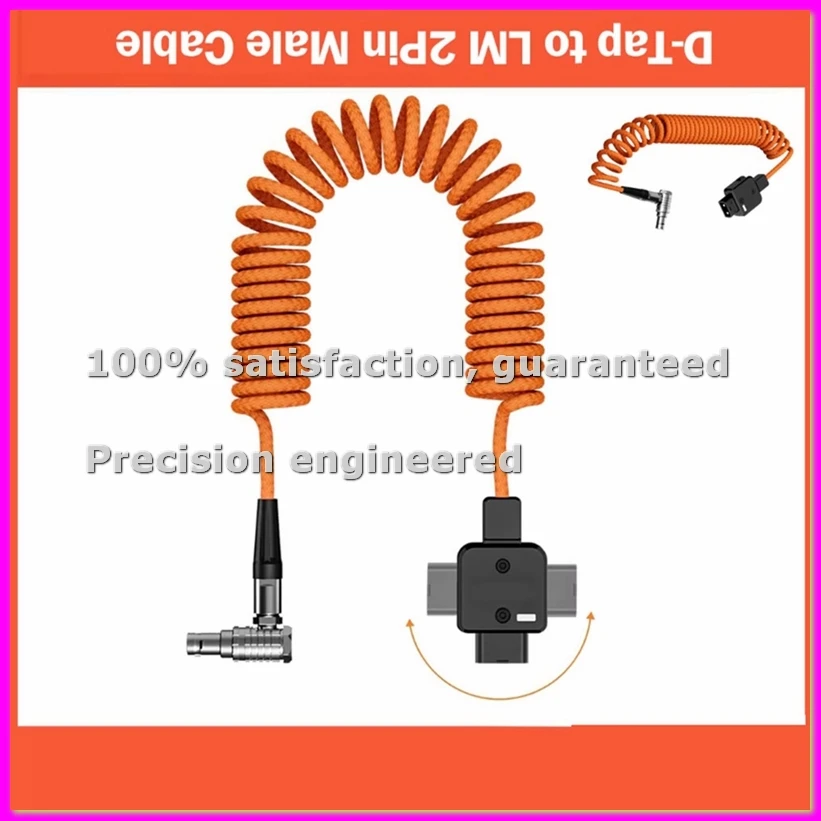 

Кабель питания DT-D-Tap на 2-контактный штекер (папа) для отдельных моделей RED и камер, 60 см/1,96 фута, высокая прочность - ABVP