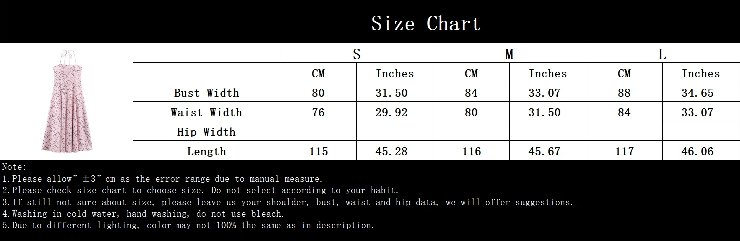 KONDALA Damen Schickes Gepunktetes Schmales Neckholder-Kleid 2026 Sommer Trendiges High-Street Elegantes Kleid Weibliches Urlaubs-Party Langes Kleid – Detail 1