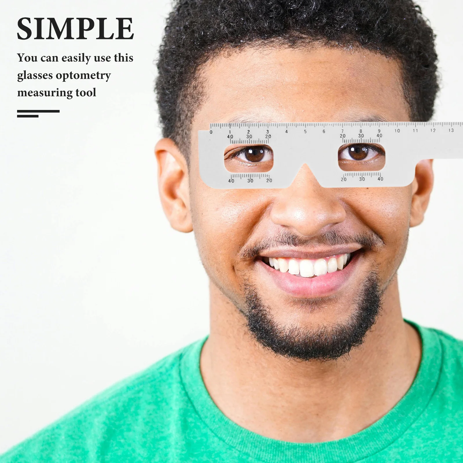 

6Pcs Plastic Pupil Distance Ruler Digital Optical Pd Meter for Accurate Interpupillary Measurement Eyewear Fitting Tool Compact