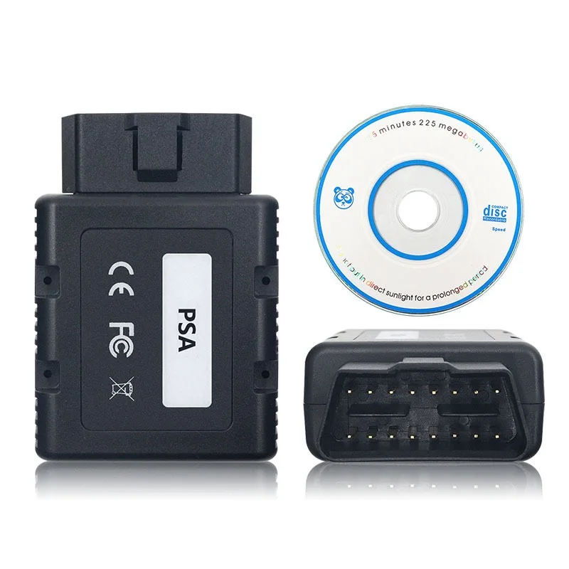 ASP‑PSA COM Bluetooth OBD2 Scanner, Auto Car Diagnostic Tool for Peugeot Vehicles