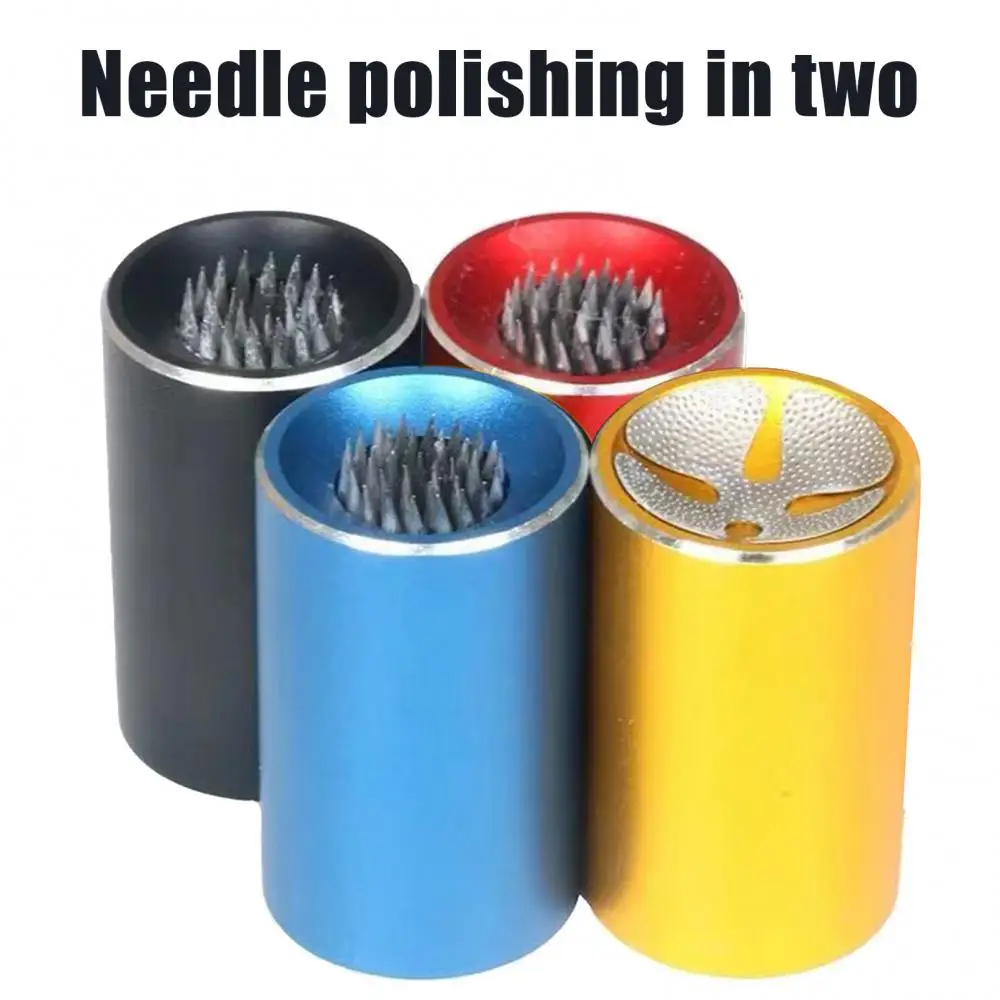 2-in-1 Billiard Pool Cue Tips Shaper Portable Easy to Carry Multifunctional Pool Cue Tip Stick Shaper Repair Tool