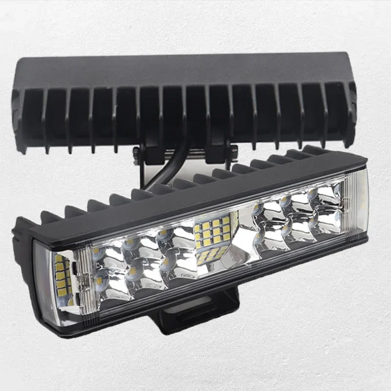 LED Work Off-road Lights Double-row Three-sided Spotlights Off-road Vehicles General LED Strip Lights