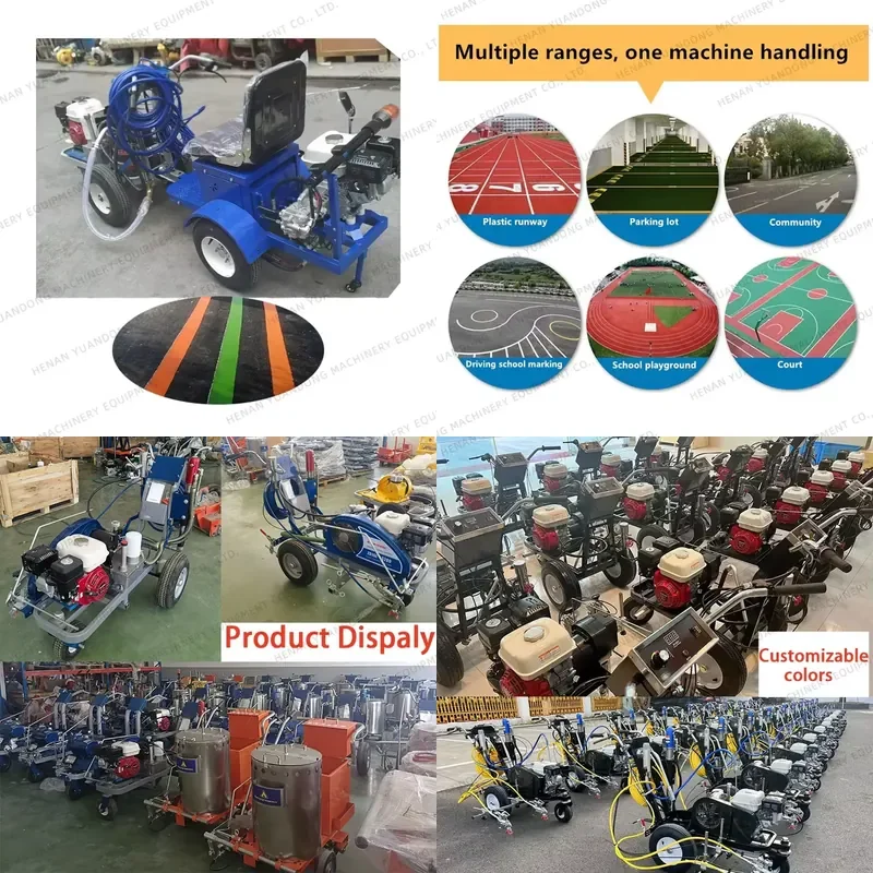 Recycling Machine 2026 High Efficiency Road Marking Cold Paint Spray Road Marking Machine