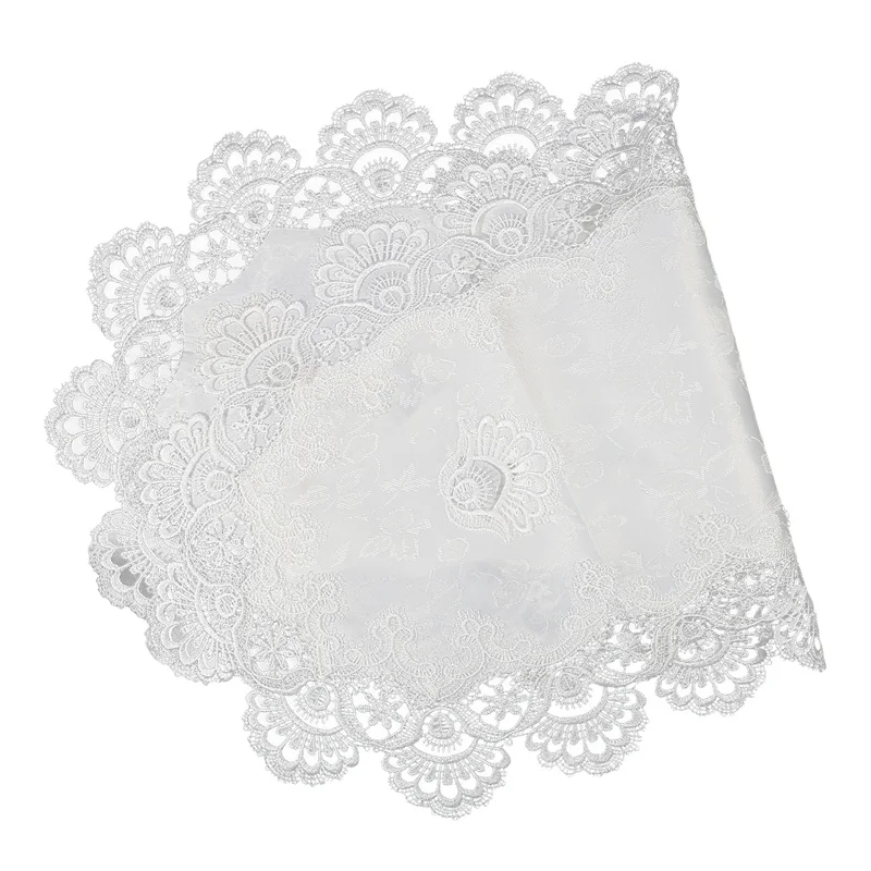 Oval Tablecloth Modern Dining Table Cover European Embroidered Tea Table Cloth Lace TV Cabinet Covers for Home Decor Tablecloth