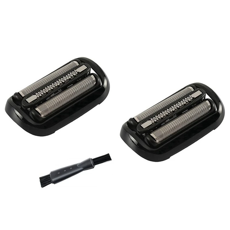 1 Set Electric Shaver Head Accessories With Ceaning Brush For Braun Series 5/6 Braun Shaver 53B