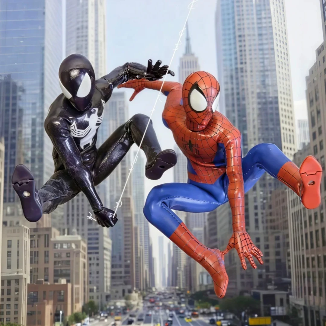 Originele 1/12 Schaal Mannelijke Soldaat Ultieme Netman Rood/Zwart Spider Hero Volledige Set Pvc GK Action Figure Model Speelgoed geschenken Collectie