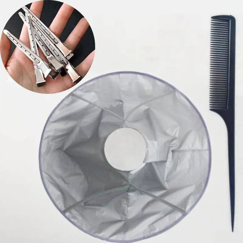 

Hair Cut Umbrella Capes Salon Barber Cape Hair Dye Hair Cutting Cape Breathable Household Haircut Cloak Foldable Haircut Tool