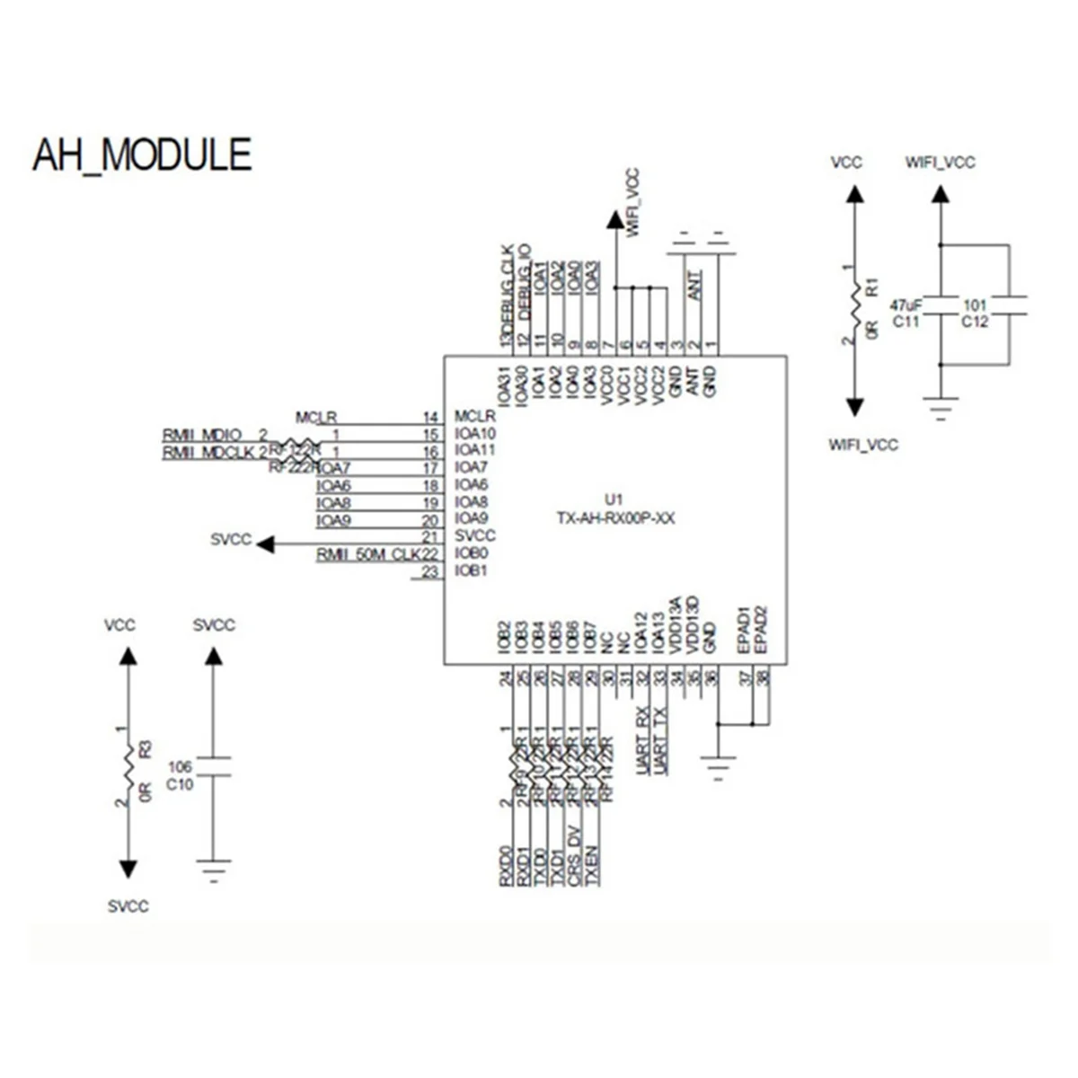 Yours TXW8301 Long Distance Transmission WiFi Module -700M