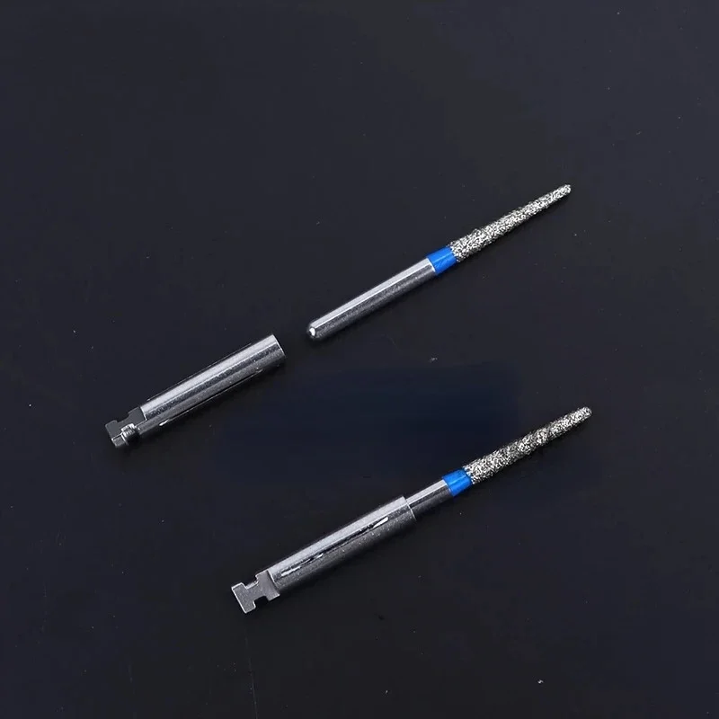 5PCS Dental Burs Adapter Converter Dental Burs FG  RA Adaptor from 1.6mm to 2.35mm High Speed to Low Speed Polishing Burs