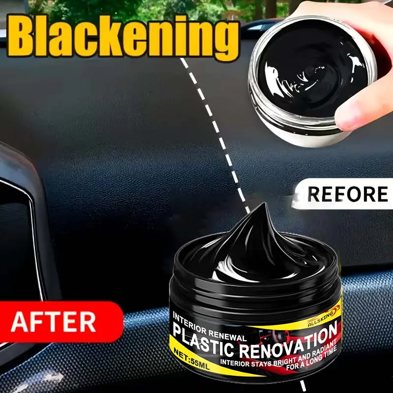 

Универсальный воск для ремонта и полировки кожи и пластика - крем для восстановления салона автомобиля, для ухода за кожей, пластиком и резиной