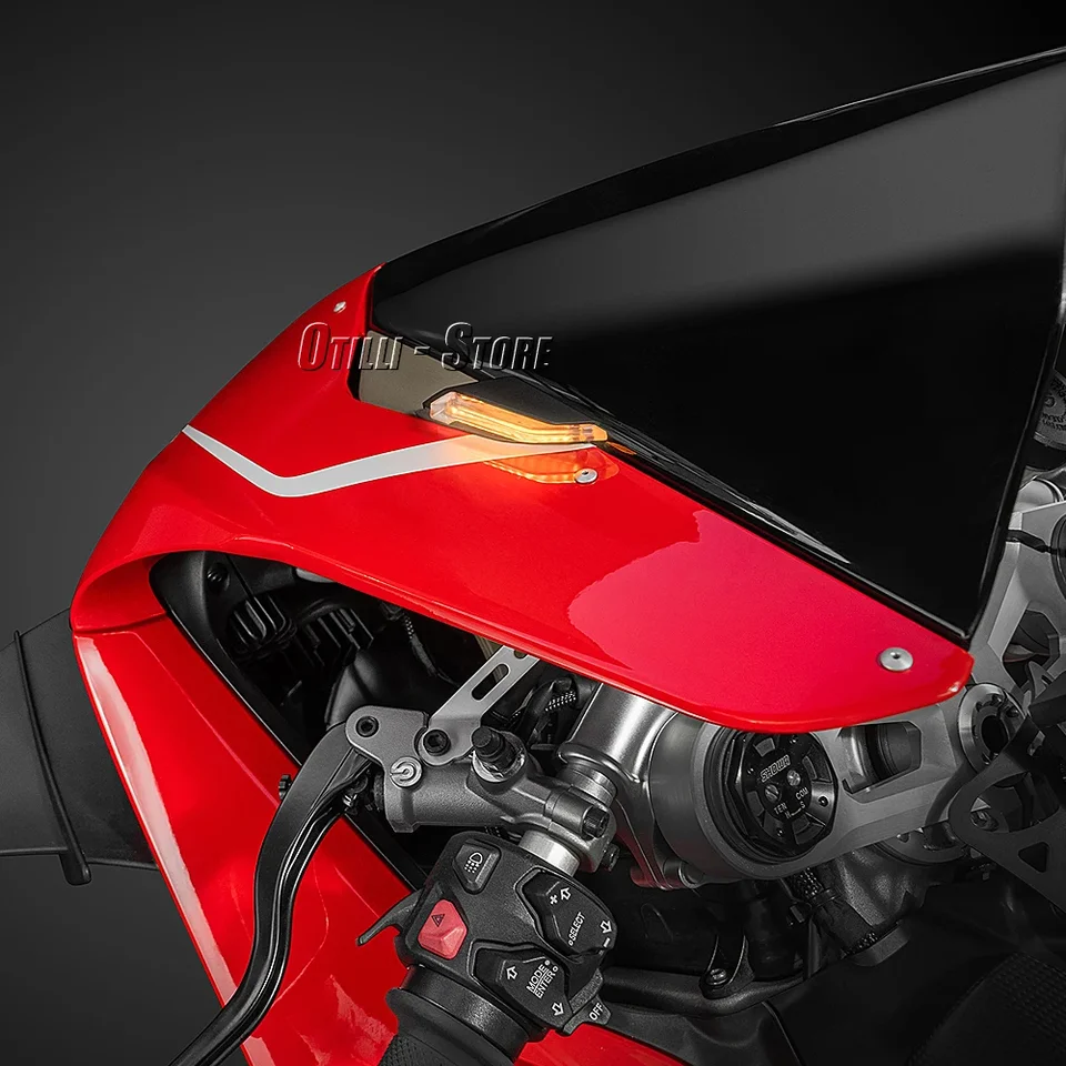 ドゥカティ用モーターサイクルウインカー,インジケーター,ミラーライト