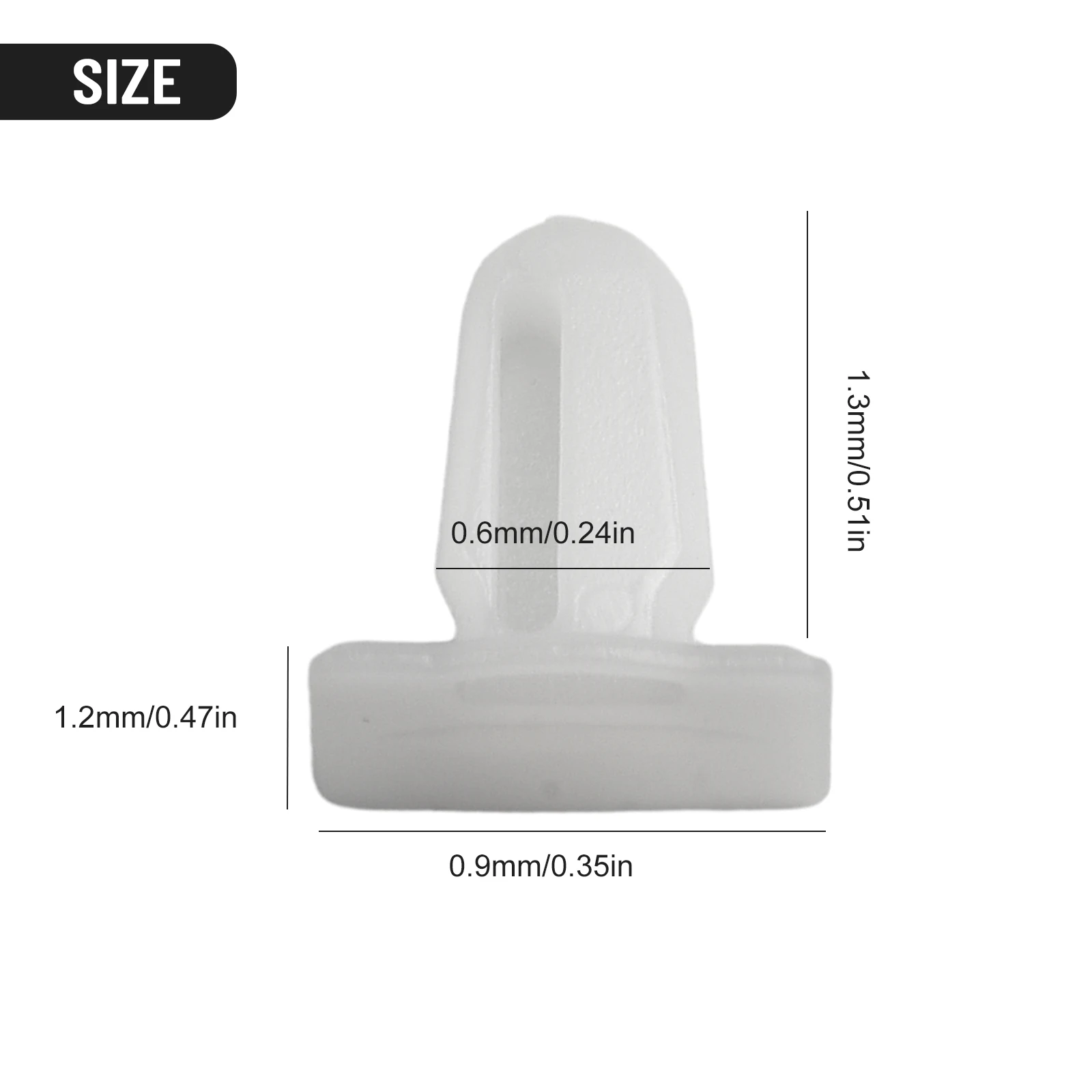 

Door Sill Trim Auto Accessories Car Door Sill Car Clips Panel Clip 51471840960 60pcs Interior New Plastic White