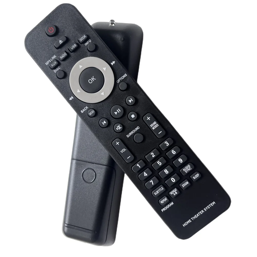 New Remote Control For PHILIPS DVD HTS8100 HTS8140 HTS5520 HTS5540 HTS5550 HTS6100 HTS6515 HTS8150 HTS9810 Home Theater System