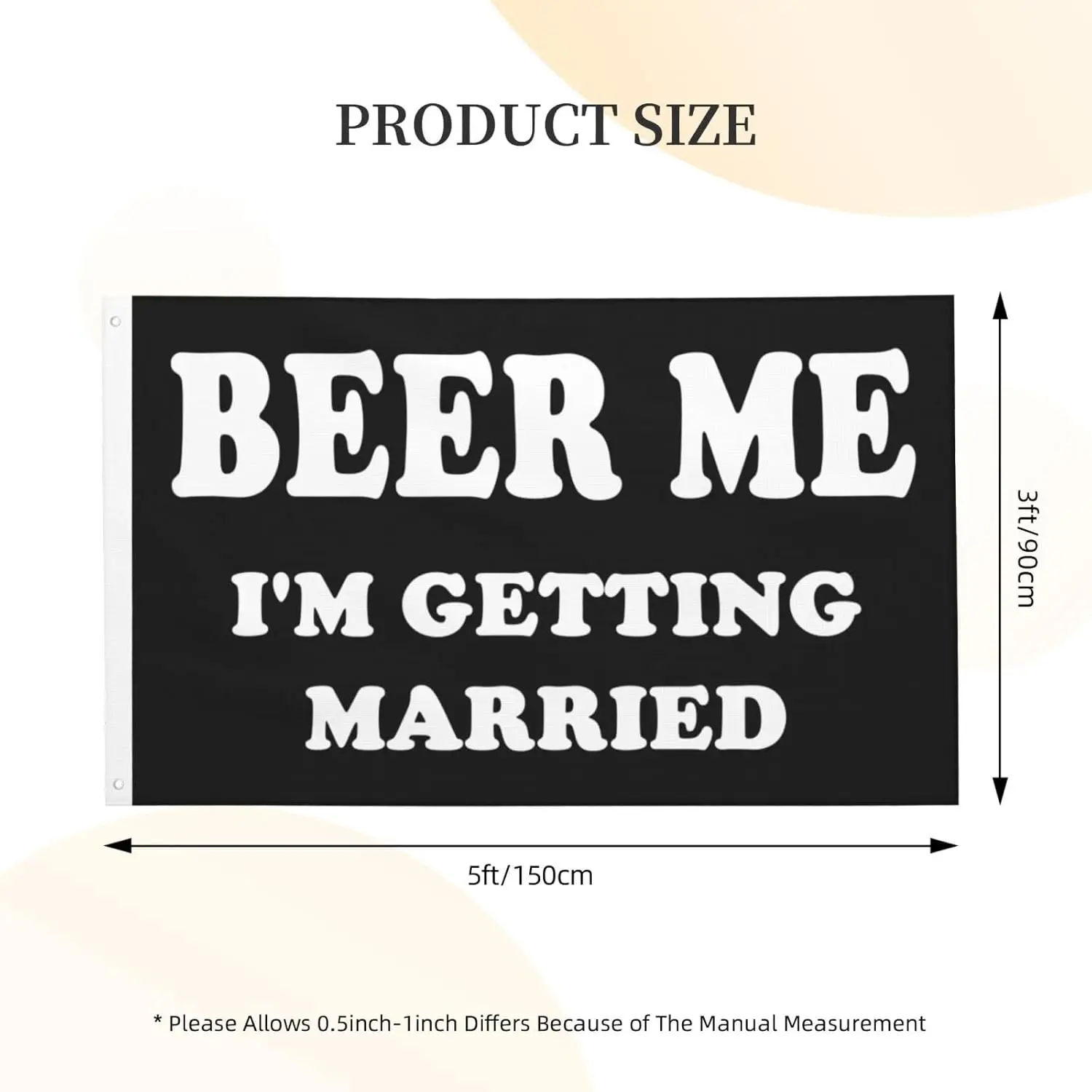 Flagicts Beer Me I'm-Getting-Married-Flag