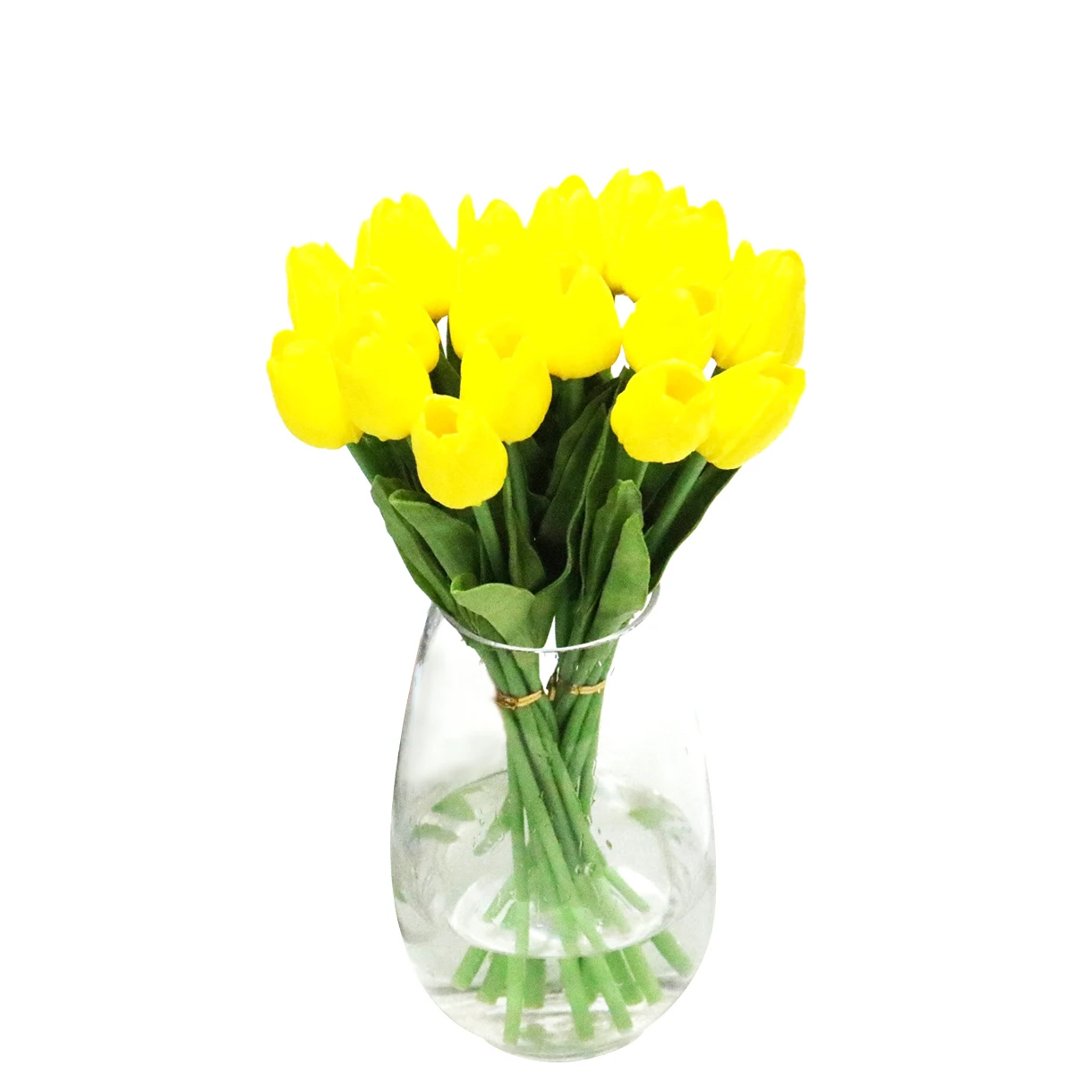 

12pcs Mini Artificial Tulips Realistic Decor Valentine Wedding Home Office Hotel Party Supplies Fake Flowers